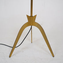 French Brass Floor Lamp