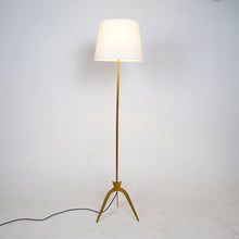 French Brass Floor Lamp