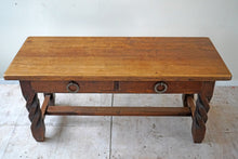 French Oak Coffee Table C.1950