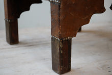 Antique French Leather Armchair