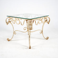 French Antique Iron Coffee Table