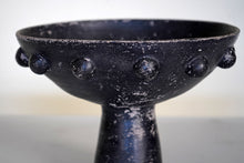 French Studio Ceramic Pedestal Bowl