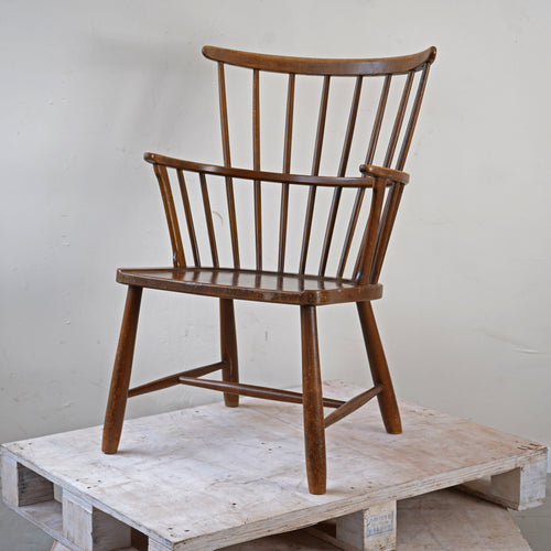 Windsor chair by Ove Boldt Model 1638 made by Fritz Hansen