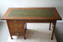 Jugendstil Oak Desk Circa 1900