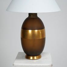 Kamenicky Senov Glass Lamp