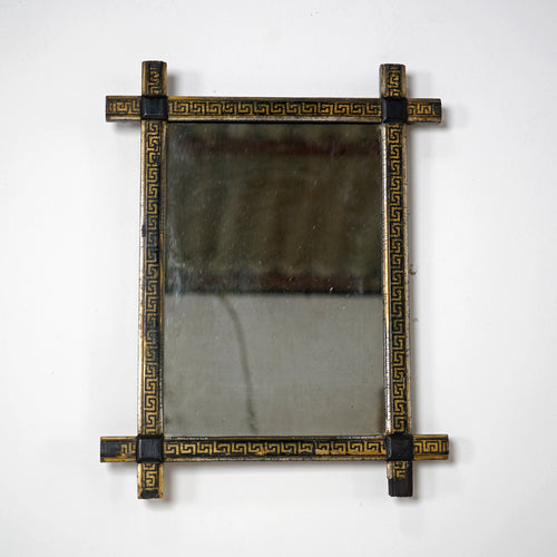 Greek Key Oxford Frame Mirror