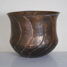 Large Hammered Copper Planter