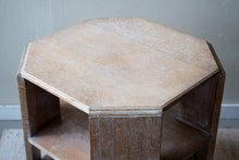 Heals Style Limed Oak Drum Book Table