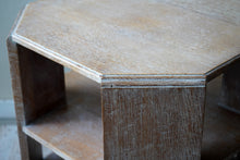 Heals Style Limed Oak Drum Book Table