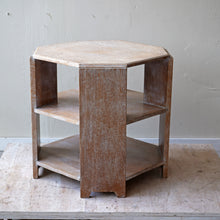 Heals Style Limed Oak Drum Book Table