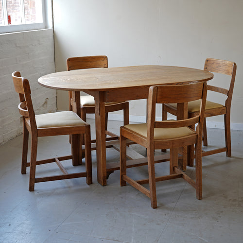 Heal's Dining Table And Chairs