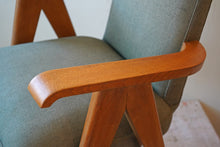 French Mid 20th C Armchairs By Erton