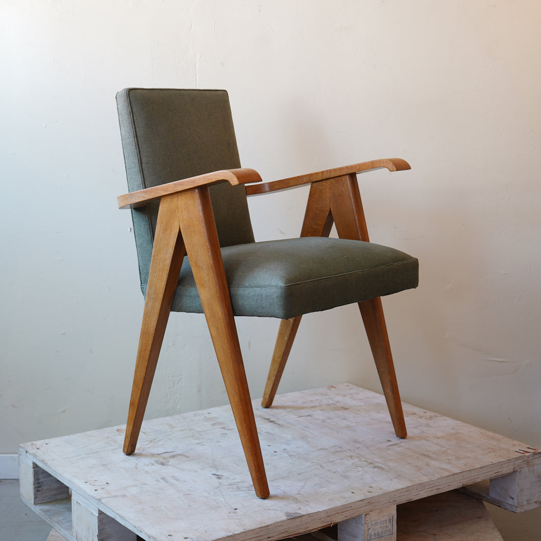French Mid 20th C Armchairs By Erton