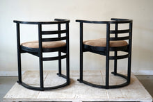 4 Dining Chairs Produced By Habitat 1980s, Style of Josef Hoffmann