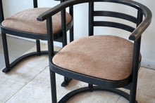 4 Dining Chairs Produced By Habitat 1980s, Style of Josef Hoffmann