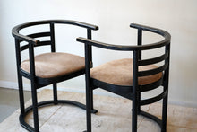 4 Dining Chairs Produced By Habitat 1980s, Style of Josef Hoffmann