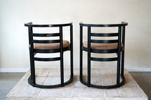 4 Dining Chairs Produced By Habitat 1980s, Style of Josef Hoffmann