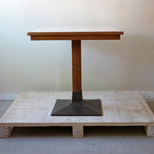 Bistro Table with Cast Iron Base