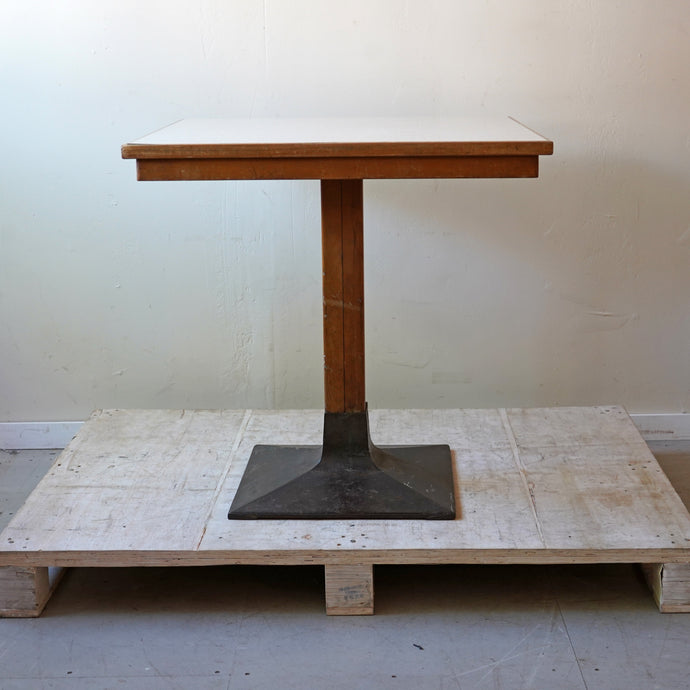 Bistro Table with Cast Iron Base