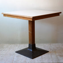 Bistro Table with Cast Iron Base
