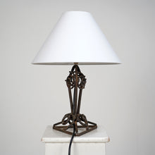 French Iron Table Lamp