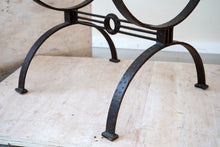 French Brutalist Metal Coffee Table