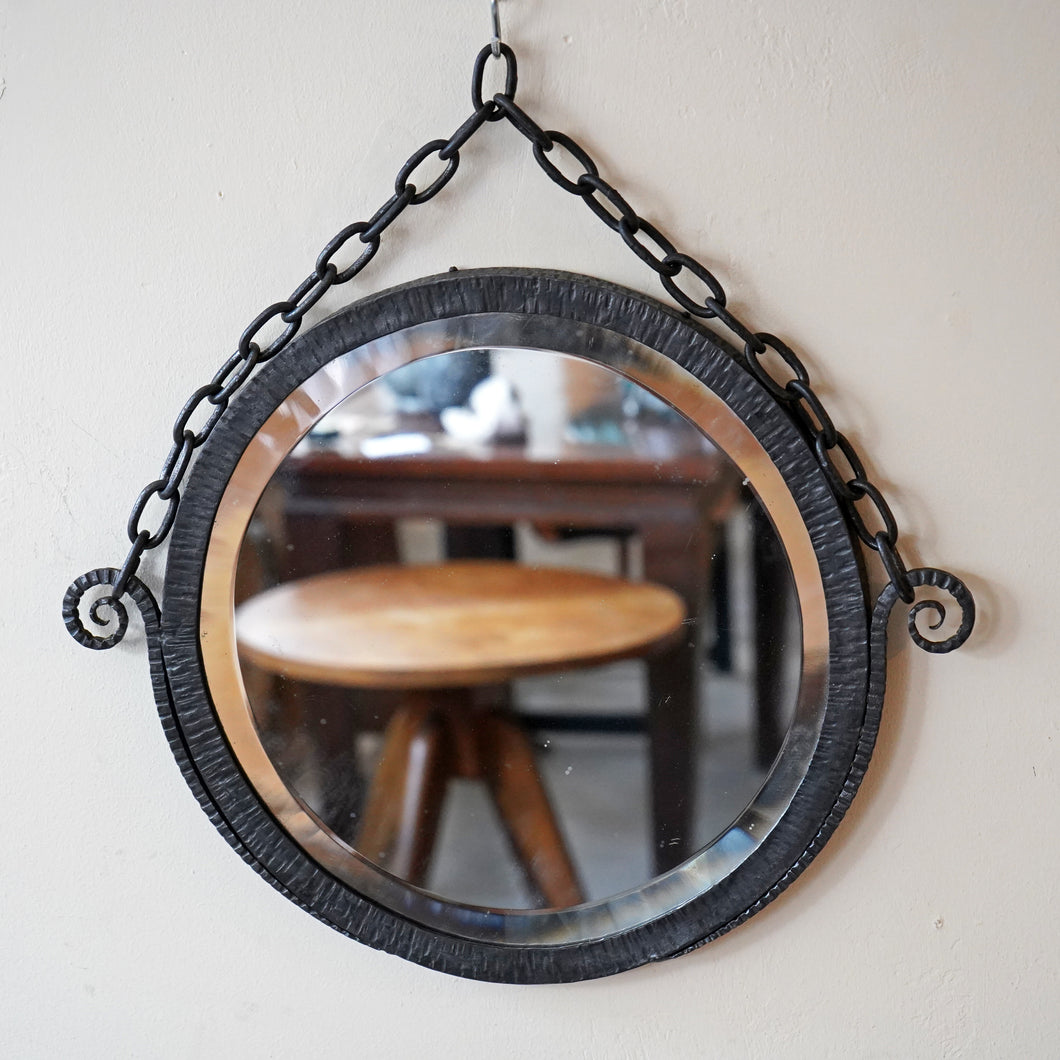 French Iron Mirror