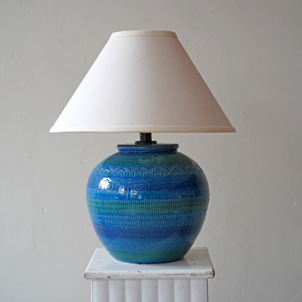 Table Lamp by Aldo Londi for Bitossi Italy 1960s