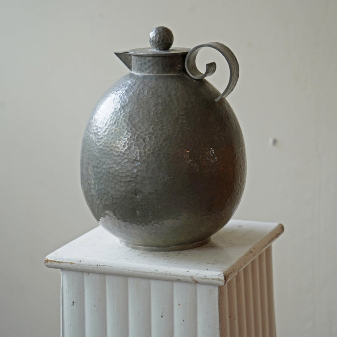 Pewter Lidded Jug by Jean Després