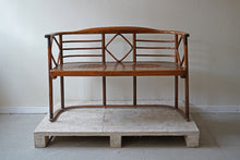 Josef Hoffmann “Fledermaus” Bench (c. 1905) J&J Kohn