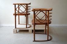 Pair Of Josef Hoffmann “Fledermaus” Chairs (c. 1905) J&J Kohn