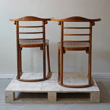 Pair Of Josef Hoffmann “Fledermaus” Chairs Mod 728 (c. 1905) J&J Kohn