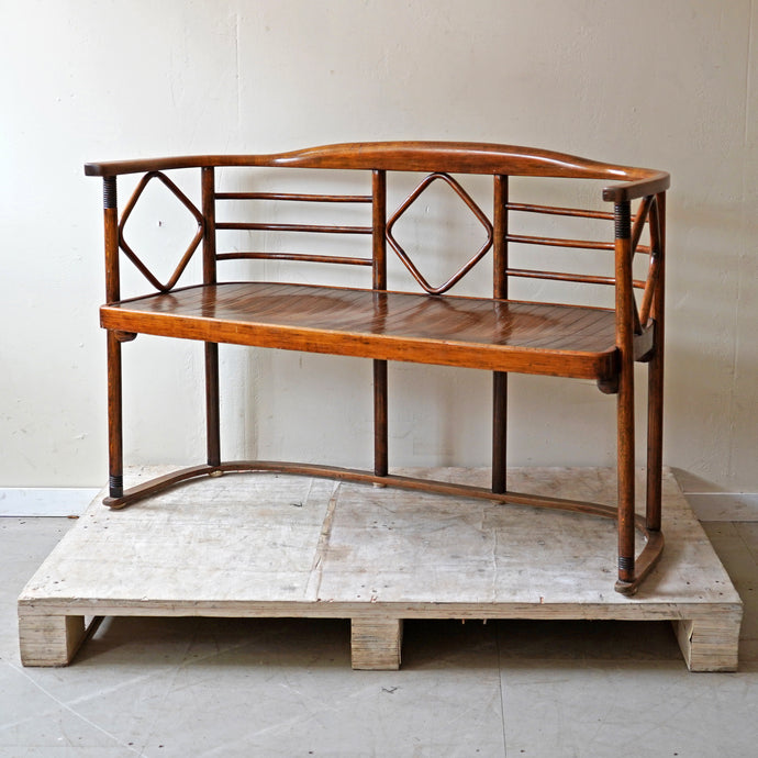 Josef Hoffmann “Fledermaus” Bench (c. 1905) J&J Kohn