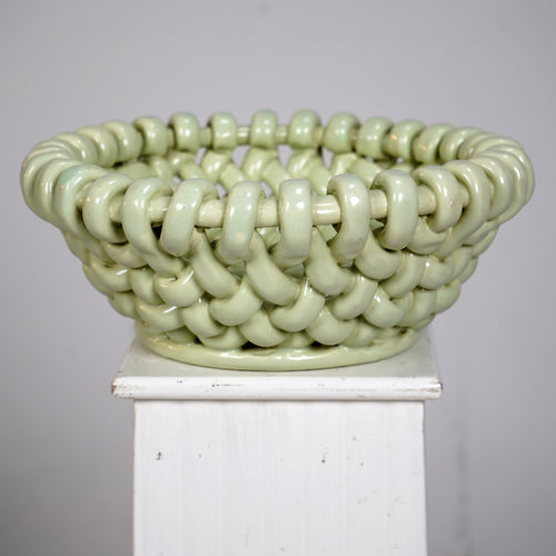 Jérome Massier Pastel Green Ceramic Bowl