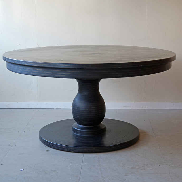 Black Lacquered Dining Table