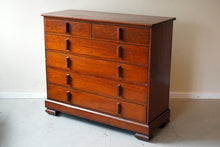 Large Oak Art Deco Chest Of Drawers