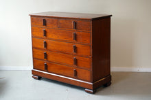 Large Oak Art Deco Chest Of Drawers