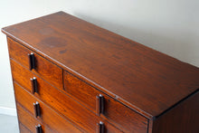 Large Oak Art Deco Chest Of Drawers
