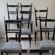Six Model "689" High-Back Beech Chairs for Ligne Roset