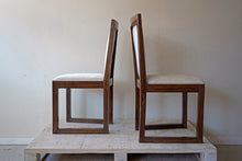 Set Of Six Macassar Ebony Deco Chairs By Cooke's