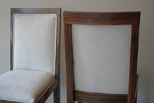 Set Of Six Macassar Ebony Deco Chairs By Cooke's