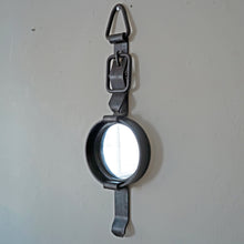 French Wrought Iron Buckle Mirror C.1970