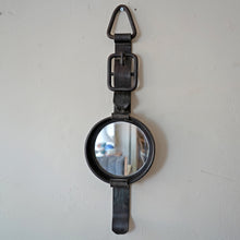 French Wrought Iron Buckle Mirror C.1970