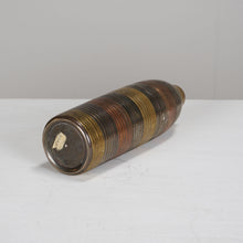 Mixed Metal Cylindrical Vase