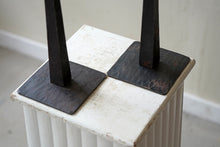 Hand Forged Iron Candle Sticks