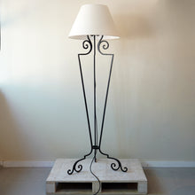 French Metal Floor Lamp