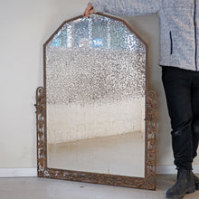 Art Deco French Floral Mirror