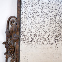 Art Deco French Floral Mirror