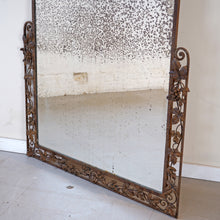 Art Deco French Floral Mirror
