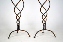 Sculptural Metal Garden Stands